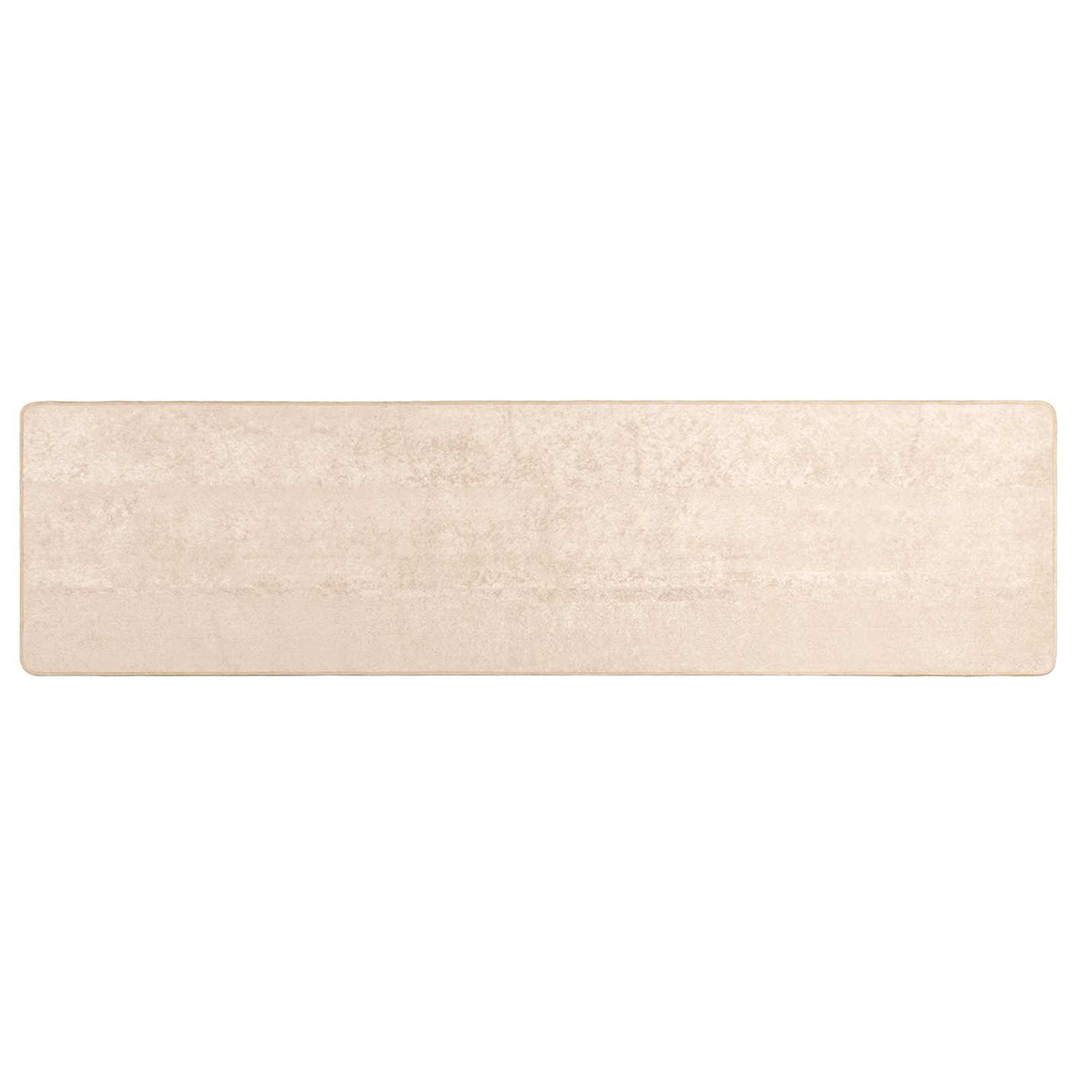 Rug Runner MARSA Polyester and PVC Cream 50 x 100 cm – 100 x 250 cm 80 x 250 cm