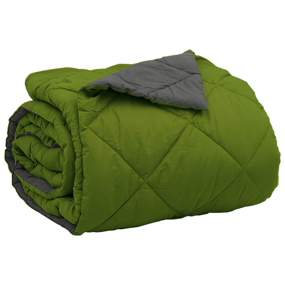 Summer Duvet Summer 200 gsm Length 260 cm Green and anthracite 220 cm