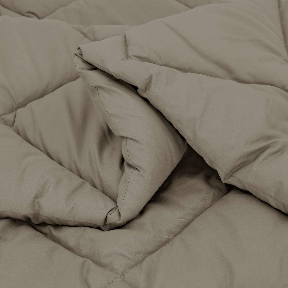 Full Year Duvet Microfiber Length 260 cm Light grey 240 cm