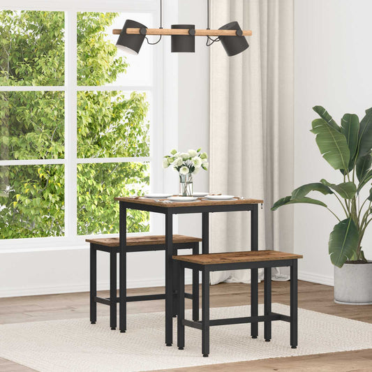 Dining Tables Engineered Wood Old Wood 60 cm 60 cm