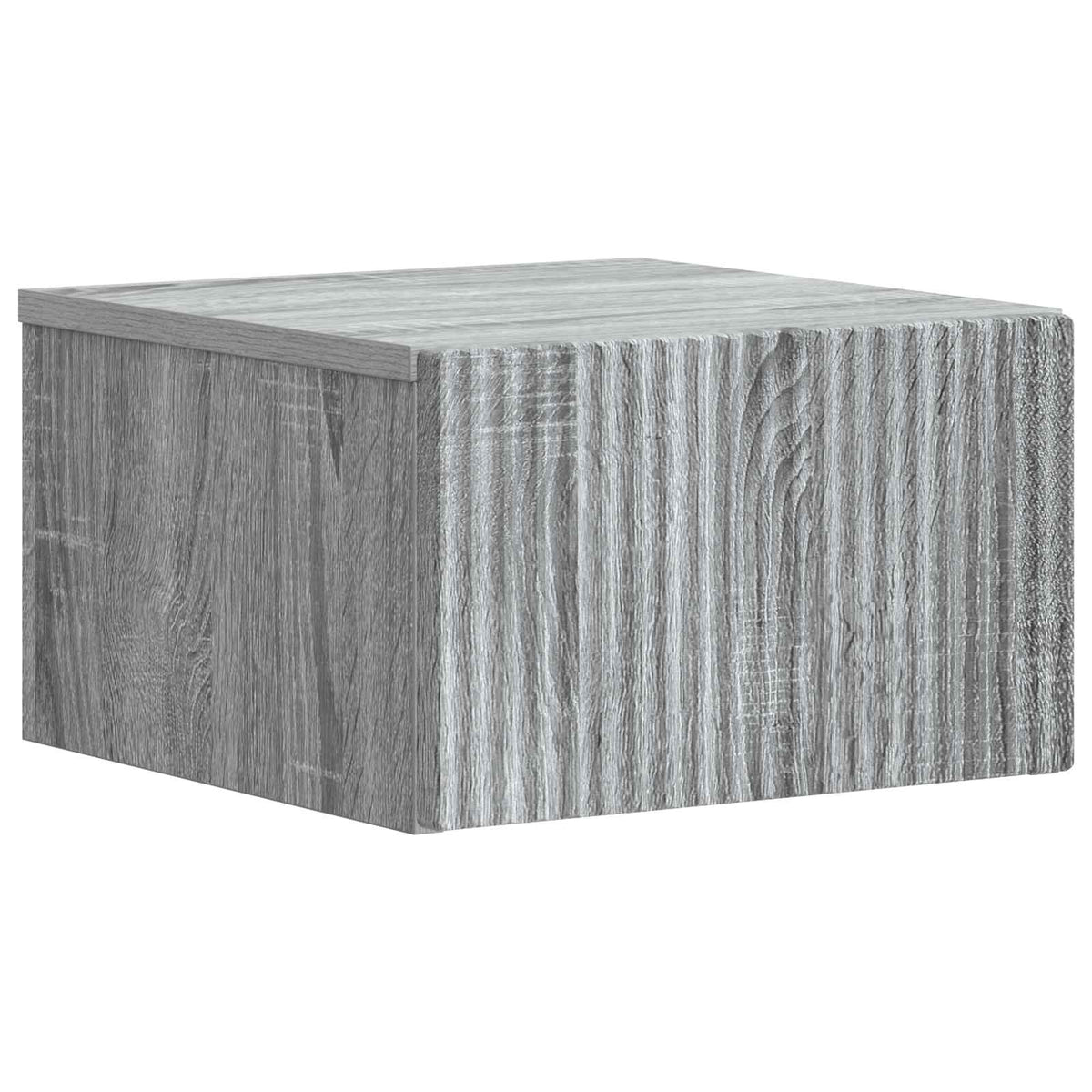Wall-Mounted Bedside Cabinet 33 x 34.5 x 20 cm Grey sonoma