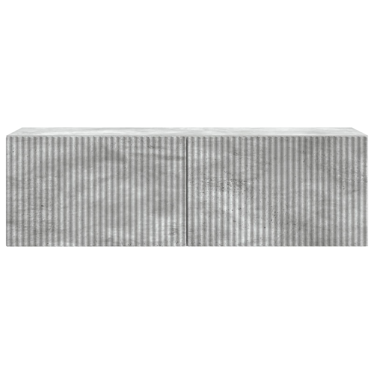 Wall-Mounted TV Cabinet 98 x 31 x 30 cm Concrete grey