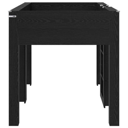 Bunk Bed for Kids 90 x 200 cm Engineered wood Black oak