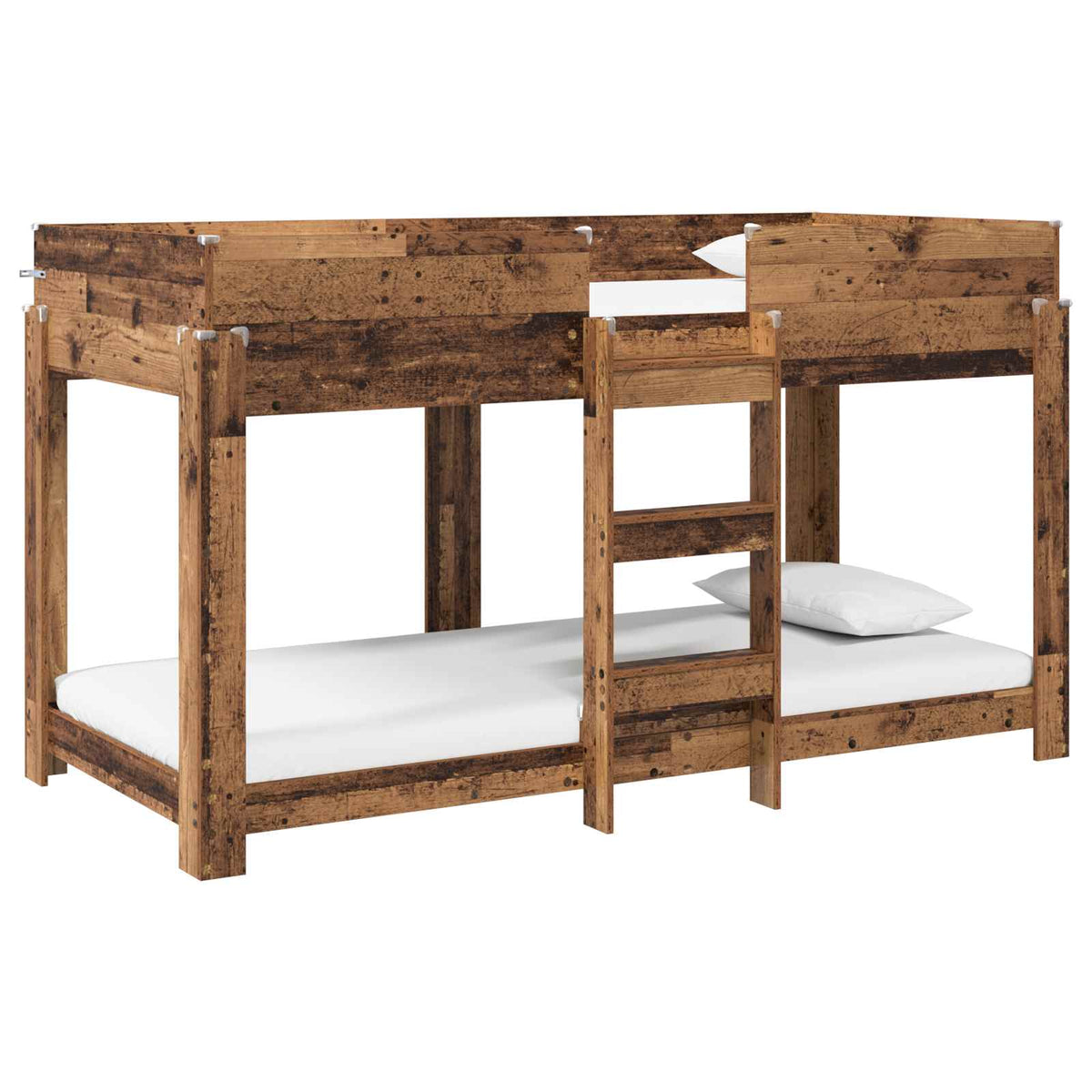 vidaXL Bunk Bed for Kids Old Wood 100 x 200 cm Engineered Wood 2