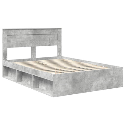 vidaXL Bed Frame with Headboard Concerte 160 x 200 cm Solid Pine Wood 4