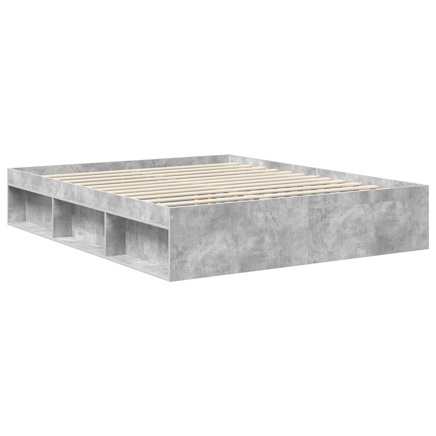 vidaXL Bed Frame with Headboard Concerte 160 x 200 cm Solid Pine Wood 5