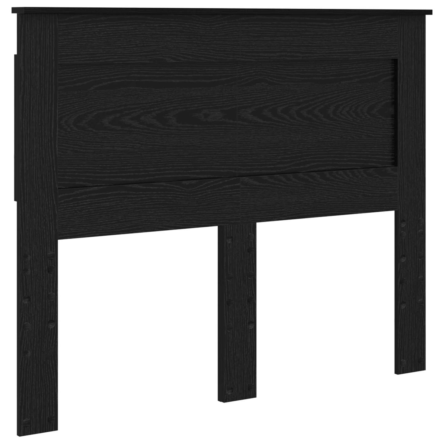 vidaXL Bed Frame with Drawer Plain Black 120 x 190 cm Solid Pine Wood 6