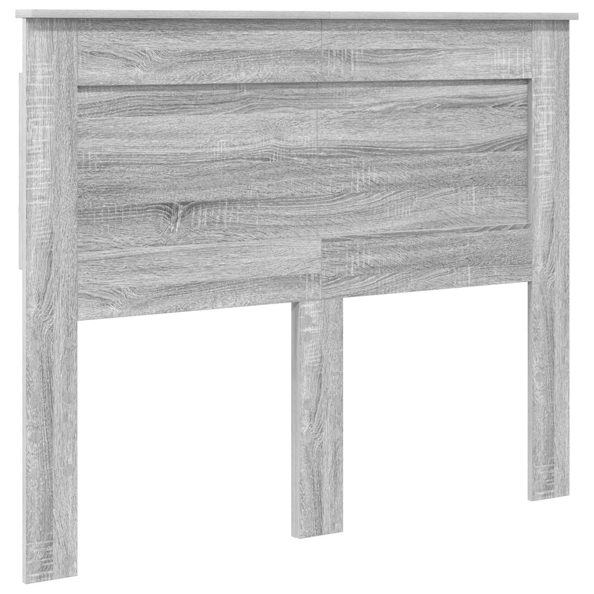 vidaXL Bed Frame Grey Sonoma 120 x 190 cm Engineered Wood 6