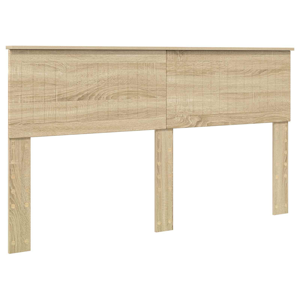 vidaXL Bed Frame Sonoma Oak 160 x 200 cm Solid Pine Wood 6