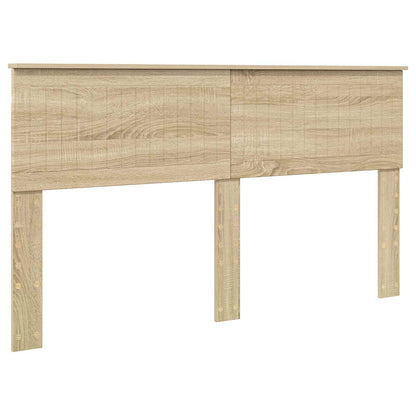 vidaXL Bed Frame Sonoma Oak 160 x 200 cm Solid Pine Wood 6