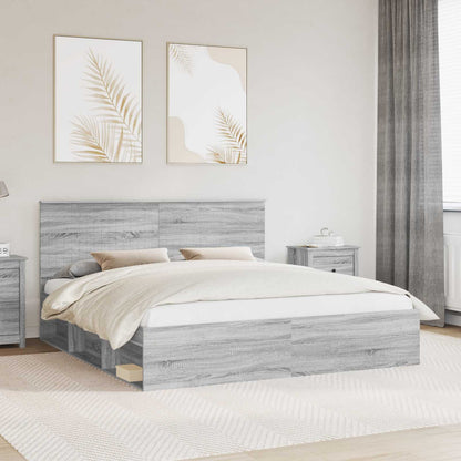 vidaXL Bed Frame 180 x 200 cm Solid Pine Wood Length 200 cm Width 180 cm