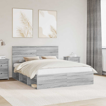 vidaXL Bed Frame 160 x 200 cm Solid Pine Wood Length 200 cm Width 160 cm