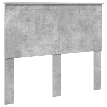 vidaXL Bed Frame Concerte Grey 135 x 190 cm Solid Pine Wood 6