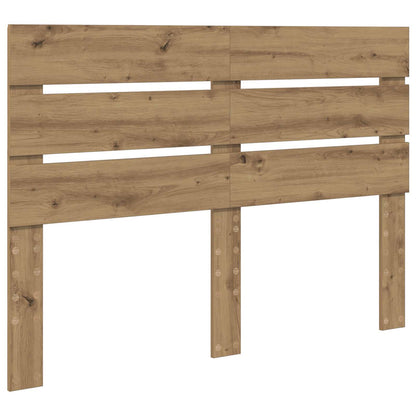 vidaXL Bed Frame Artisian Oak 150 x 200 cm Solid Pine Wood 6