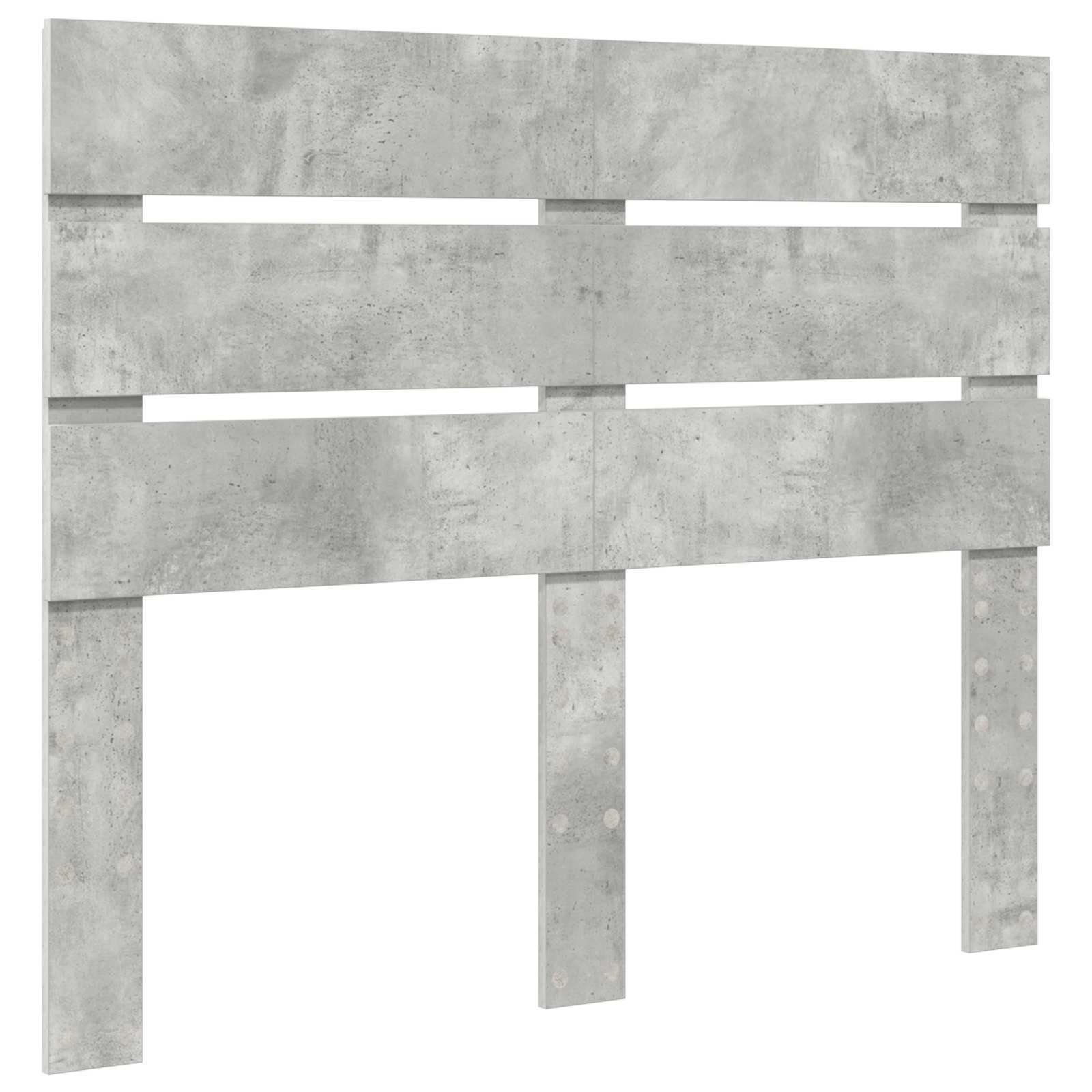 vidaXL Bed Frame Concerte Grey 135 x 190 cm Solid Pine Wood 6