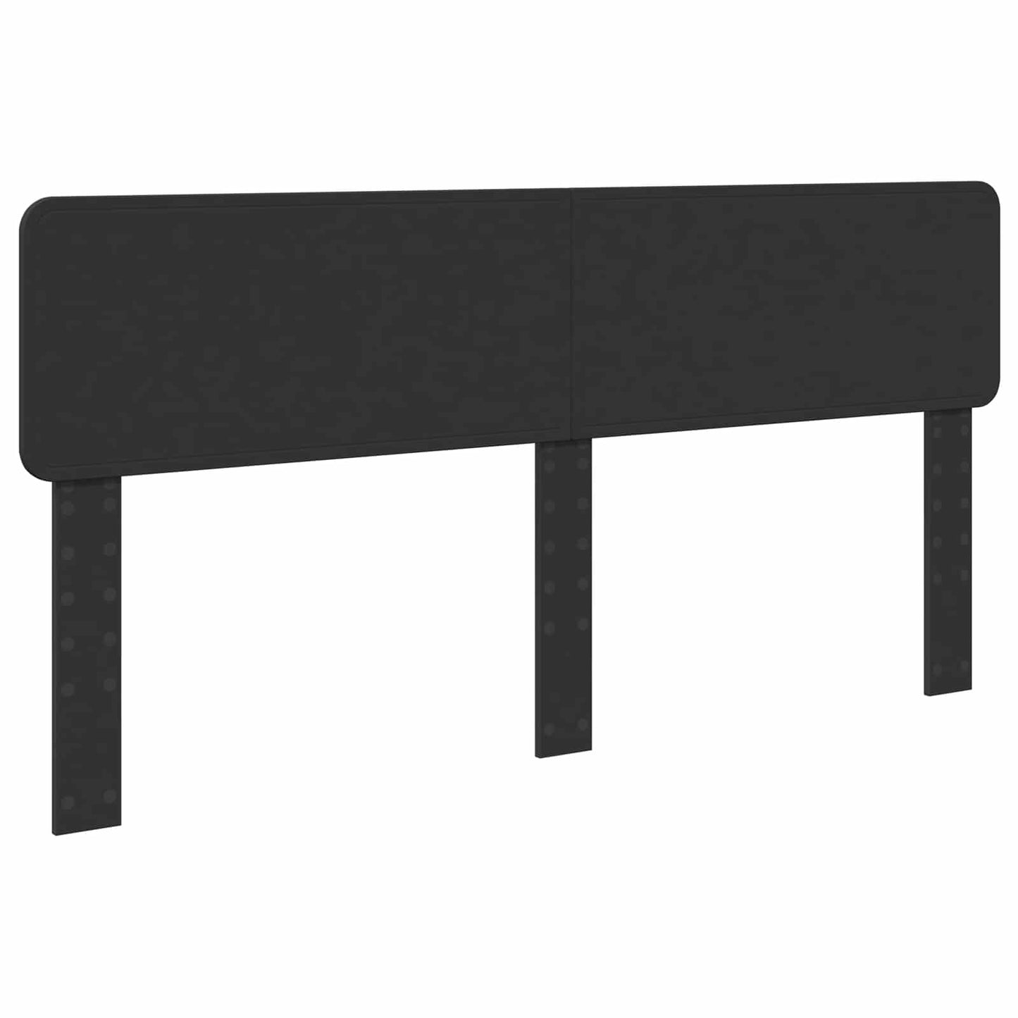 vidaXL Bed Frame with Headboard Black 180 x 200 cm Solid Pine Wood 6