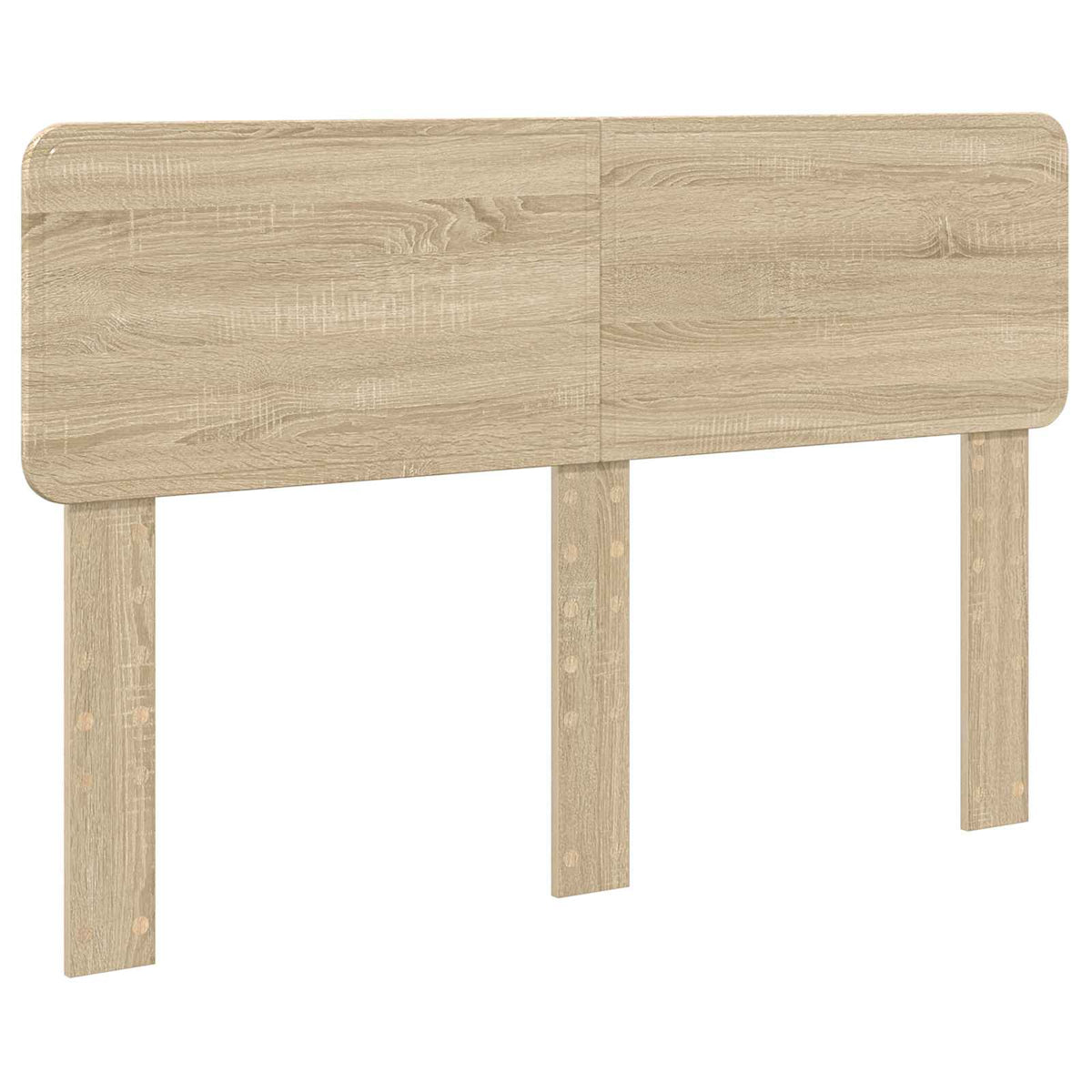 vidaXL Bed Frame Sonoma Oak 160 x 200 cm Solid Pine Wood 6