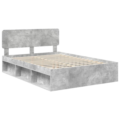 vidaXL Bed Frame with Headboard Concerte 160 x 200 cm Solid Pine Wood 4