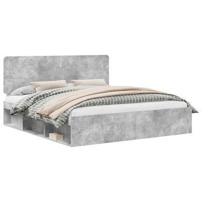 vidaXL Bed Frame with Headboard Concerte 180 x 200 cm Solid Pine Wood 2