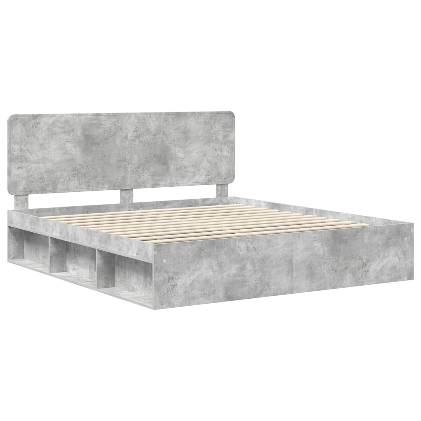 vidaXL Bed Frame with Headboard Concerte 180 x 200 cm Solid Pine Wood 4