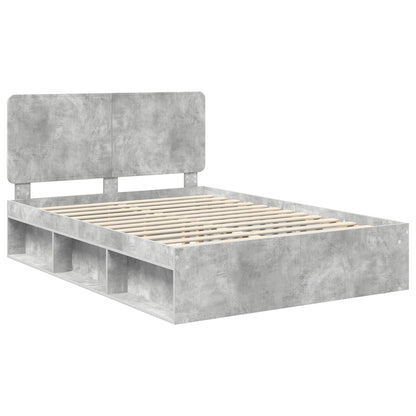 vidaXL Bed Frame with Headboard Concerte 160 x 200 cm Solid Pine Wood 4