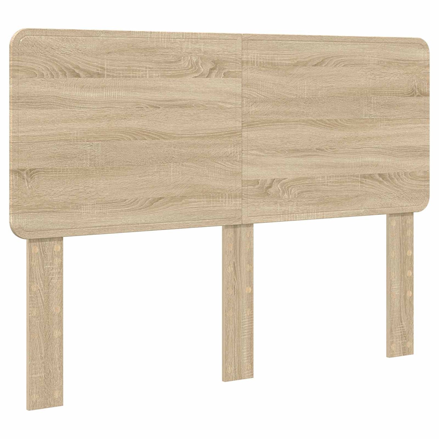 vidaXL Bed Frame Sonoma Oak 150 x 200 cm Solid Pine Wood 6