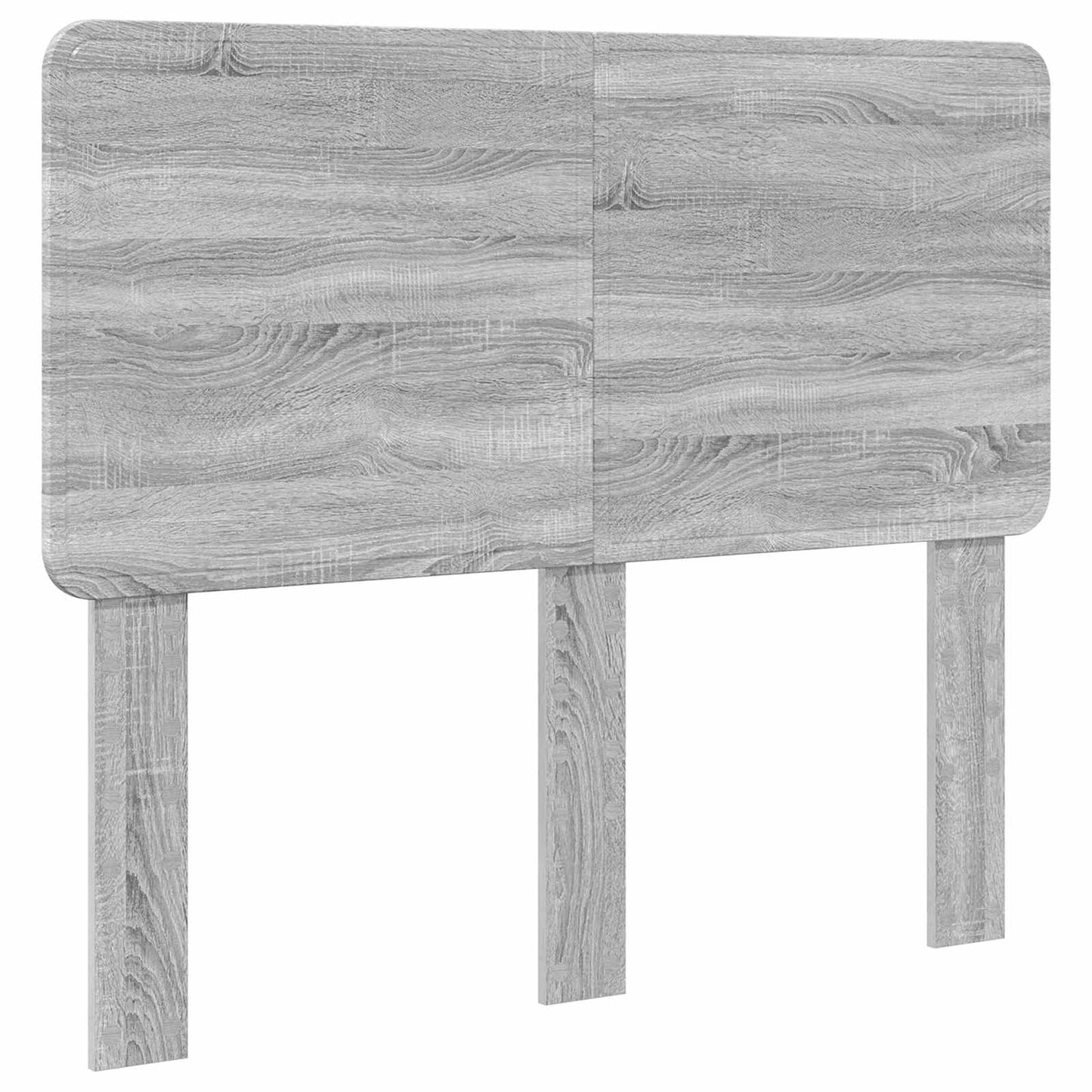 vidaXL Bed Frame Grey Sonoma 120 x 190 cm Solid Pine Wood 6