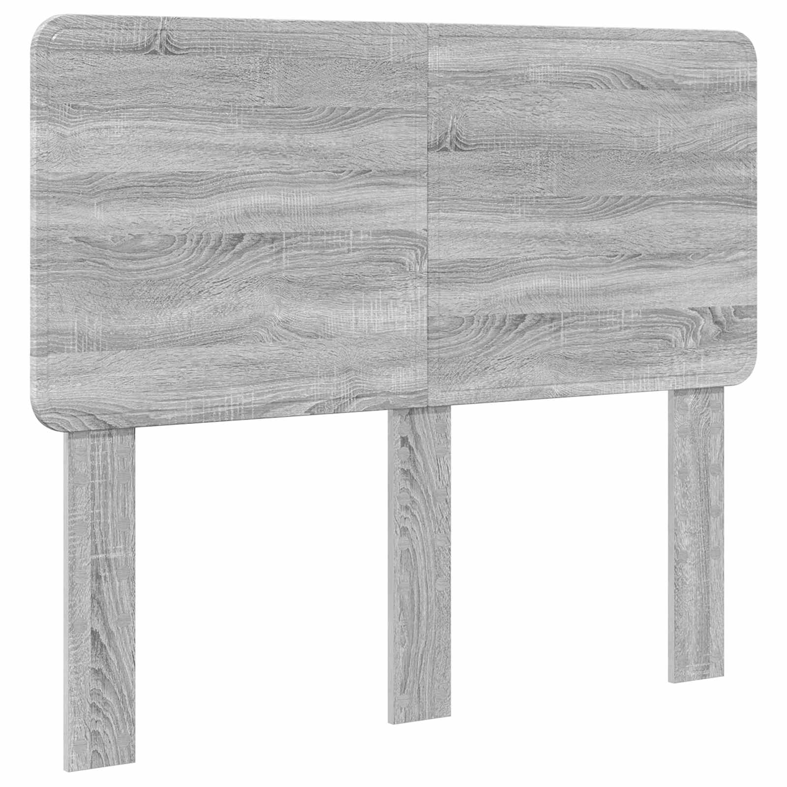 vidaXL Bed Frame Grey Sonoma 120 x 190 cm Solid Pine Wood 6
