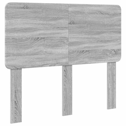 vidaXL Bed Frame Grey Sonoma 120 x 190 cm Solid Pine Wood 6