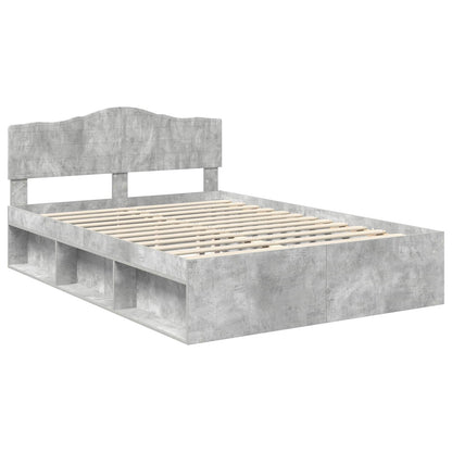 vidaXL Bed Frame with Headboard Concerte 160 x 200 cm Solid Pine Wood 4