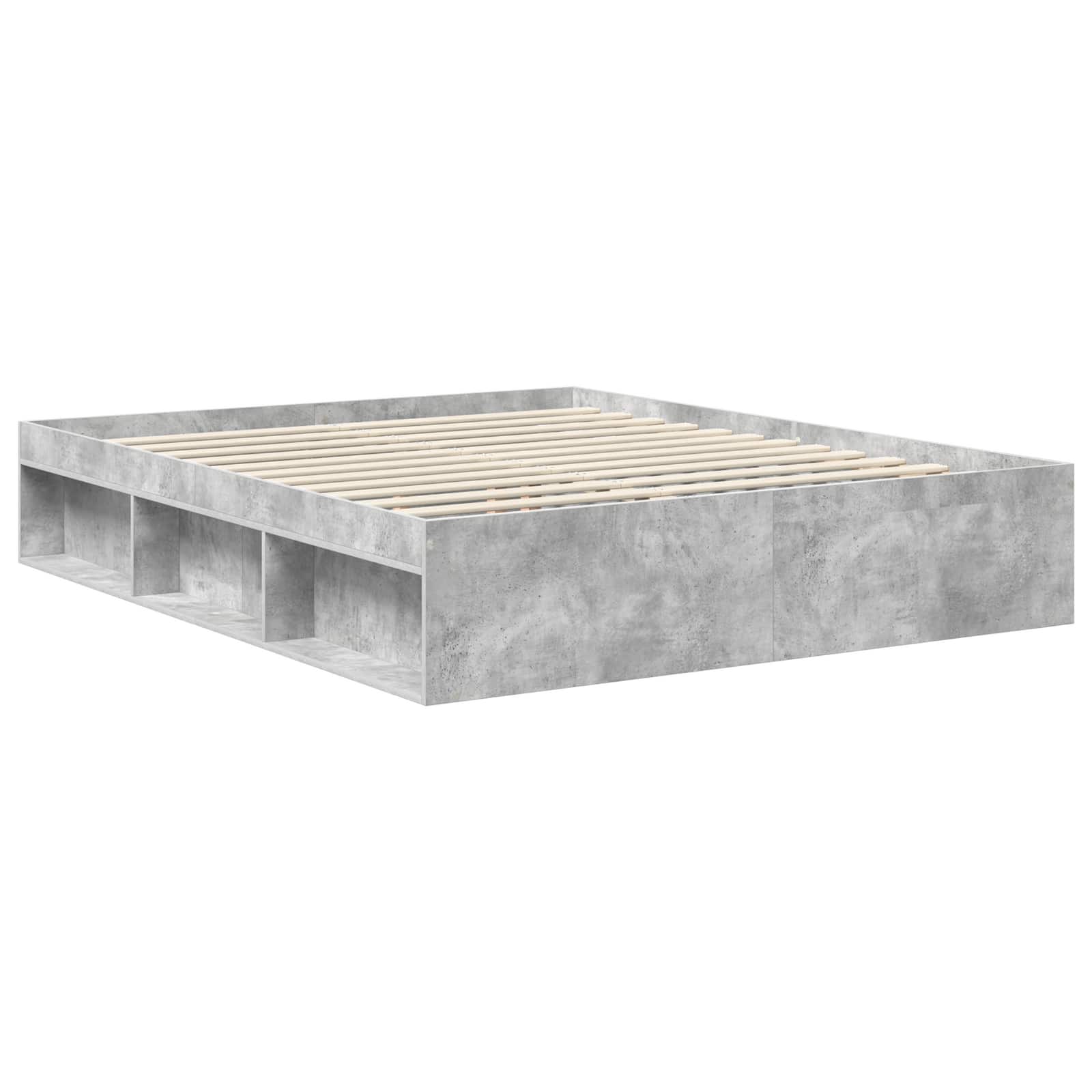 vidaXL Bed Frame with Headboard Concerte 160 x 200 cm Solid Pine Wood 5