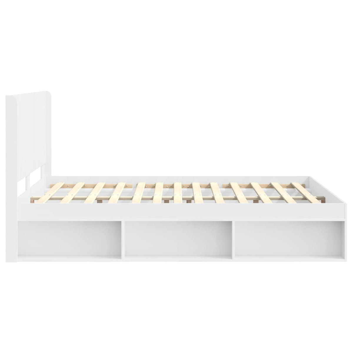 vidaXL Bed Frame with Storage and Headboard 3 pcs Engineered Wood 6