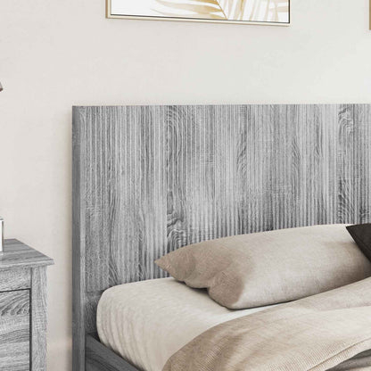 vidaXL Bed Frame with Storage and Headboard Grey Sonoma 180 x 200 cm 3