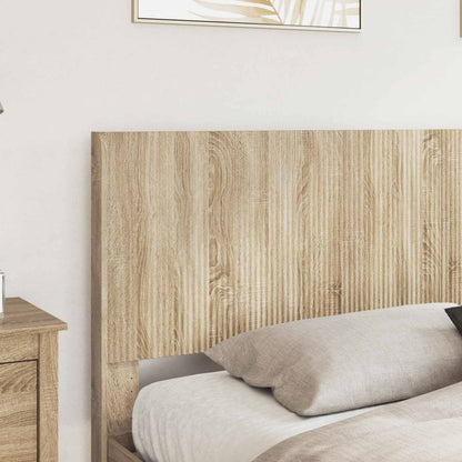 vidaXL Bed Frame with Storage and Headboard Sonoma Oak 180 x 200 cm 3