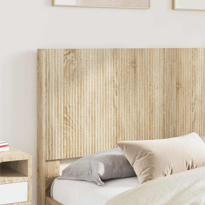 vidaXL Bed Frame with Storage and Headboard 2 pcs Engineered Wood 3