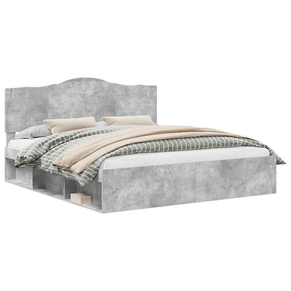 vidaXL Bed Frame with Headboard Concerte 180 x 200 cm Solid Pine Wood 2