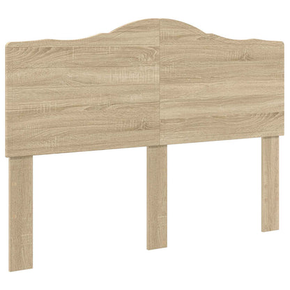 vidaXL Bed Frame with Headboard Sonoma 160 x 200 cm Solid Pine Wood 6