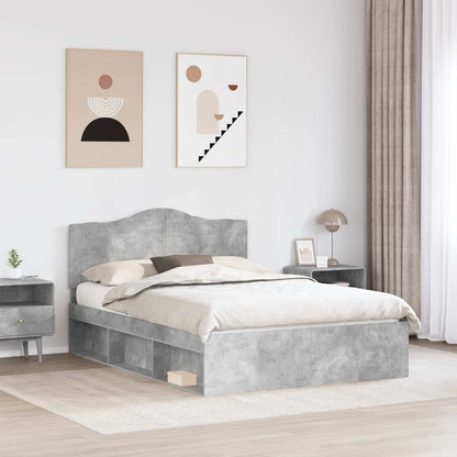 vidaXL Bed Frame with Headboard Concerte 160 x 200 cm Solid Pine Wood 3