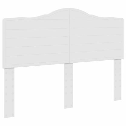 vidaXL Bed Frame with Headboard White 140 x 190 cm Solid Pine Wood 6