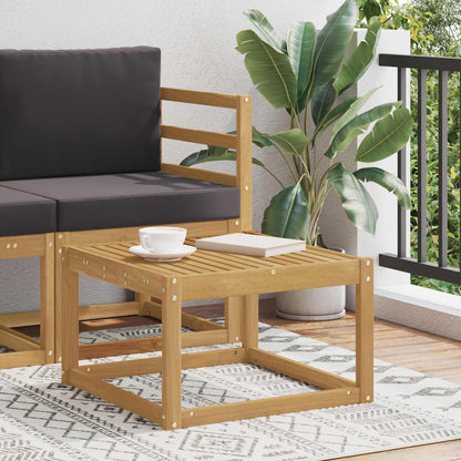 Outdoor Middle and Corner Sofa 2 Piece Whitewash 1x table