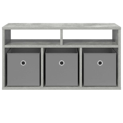 Lowboard with Drawer 72 x 22.5 x 38 cm Concrete grey