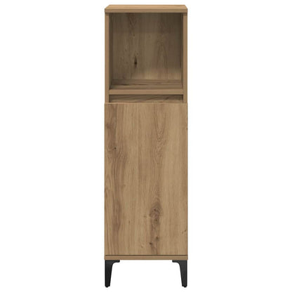 vidaXL Bathroom Furniture Set 3 pcs Artisan Oak Engineered wood 5