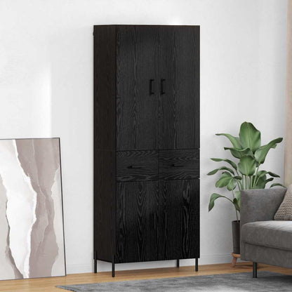 vidaXL Highboard 69.5x34x180 cm Engineered Wood 2 doors 2 drawers