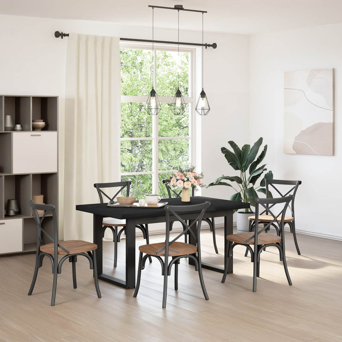 vidaXL Dining Table NOAIN Legs 160x90x75 cm Solid Wood Pine