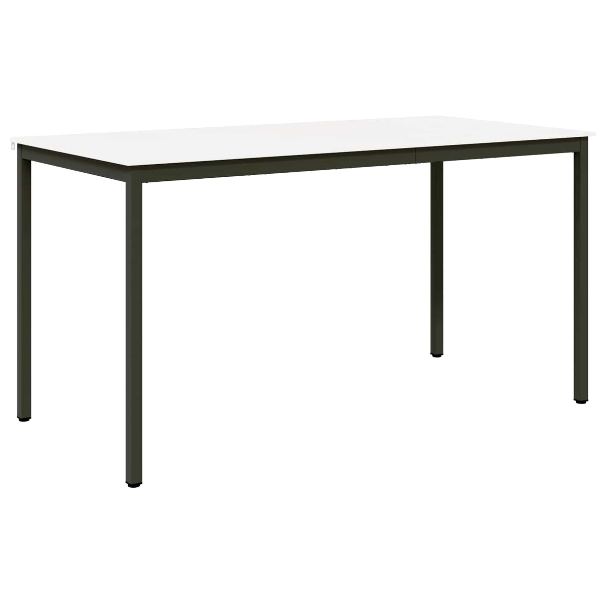 vidaXL Bar Table 200 x 100 x 105 cm Solid Pine Wood White Rectangular 2