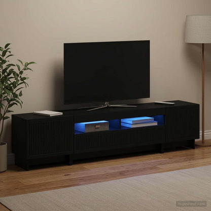 vidaXL 5 Piece LED TV Cabinet Engineered Wood