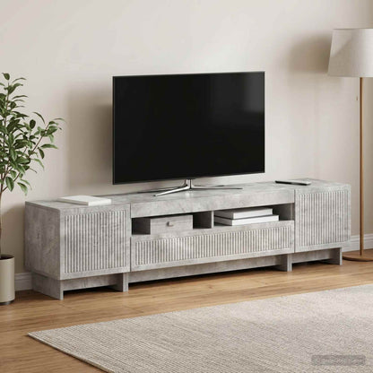 vidaXL 5 Piece LED TV Cabinet Engineered Wood