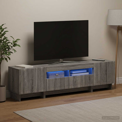 vidaXL 5 Piece LED TV Cabinet Engineered Wood