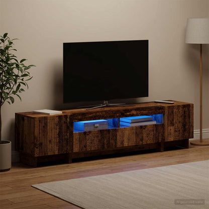 vidaXL 5 Piece LED TV Cabinet Engineered Wood