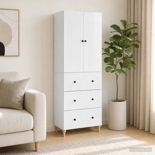 vidaXL Cabinet Set 2 pcs Engineered Wood 1